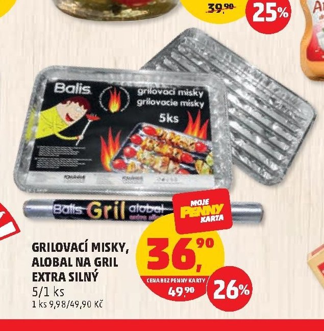GRILOVACÍ MISKY, ALOBAL NA GRIL
