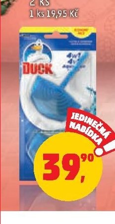 WC závěs Aqua Blue Duck