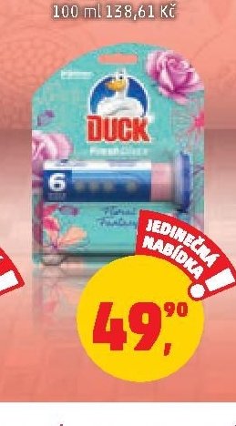 Fresh Discs Floral Fantasy Duck