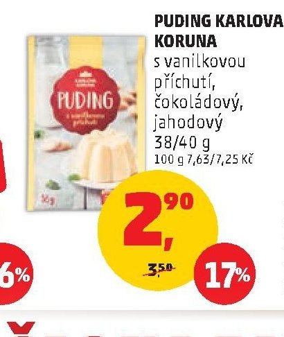 Puding Karlova Koruna 38/40 g