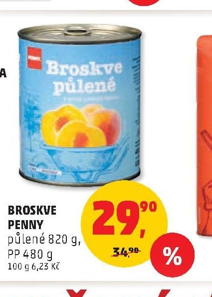 Broskve Penny 820 g
