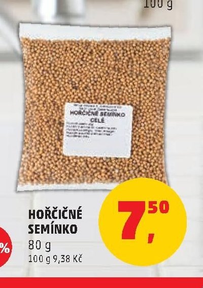 Hořčičné semínko 80 g