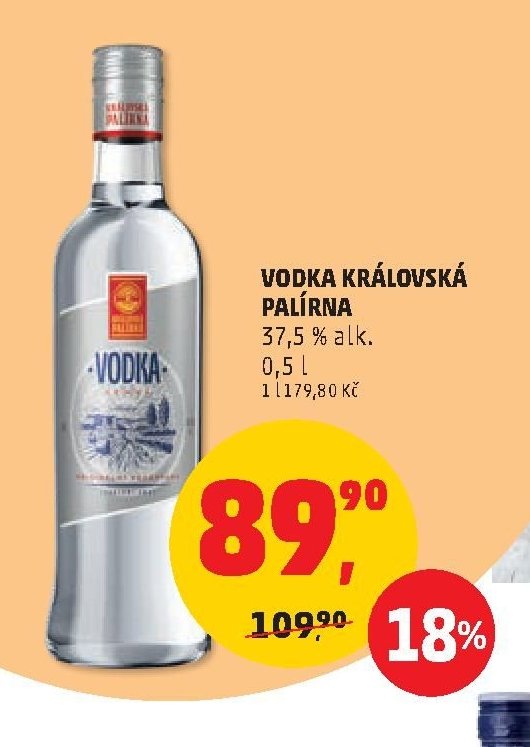 Vodka Královská Palírna