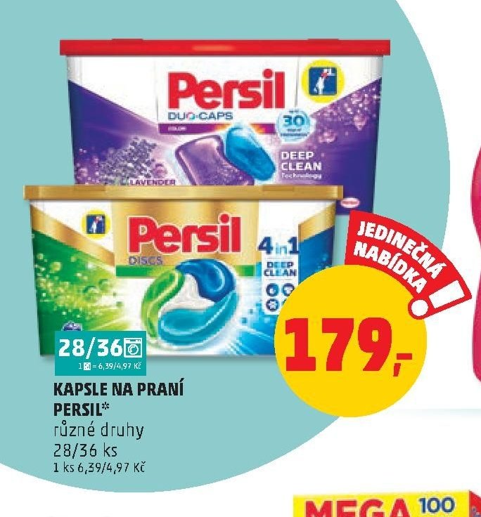 Kapsle na praní Persil