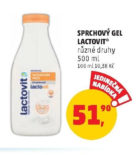 Sprchový gel Lactovit