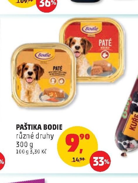 PAŠTIKA BODIE různé druhy 300 g