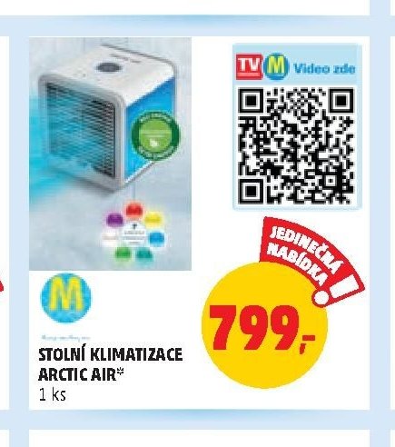 STOLNÍ KLIMATIZACE ARCTIC AIR