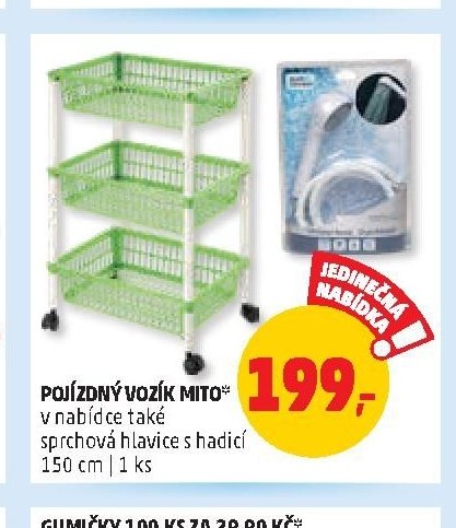 POJÍZDNÝ VOZÍK MITO
