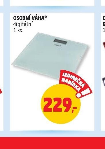 OSOBNÍ VÁHA