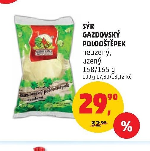 Sýr gazdovský poloostěpek