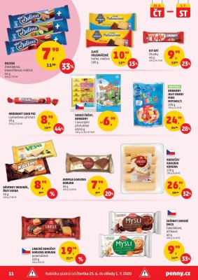 akční leták Penny Market 25.6.2020-1.7.2020