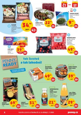 akční leták Penny Market 25.6.2020-1.7.2020