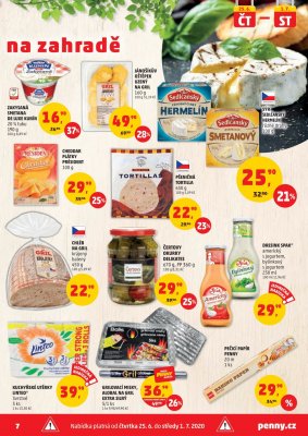 akční leták Penny Market 25.6.2020-1.7.2020
