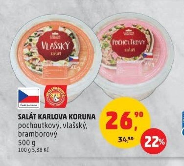 SALÁT KARLOVA KORUNA