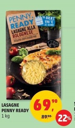 Lasagne Penny Ready