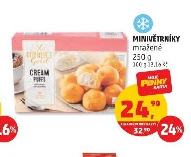 Minivětrníky mražené 250 g