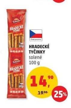 Hradecké tyčinky solené 100 g