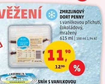 ZMRZLINOVÝ DORT PENNY