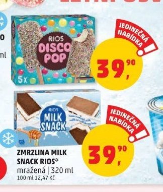 ZMRZLINA MILK SNACK RIOS