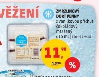 ZMRZLINOVÝ DORT PENNY