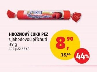 HROZNOVÝ CUKR PEZ
