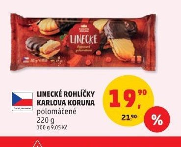 LINECKÉ ROHLÍČKY KARLOVA KORUNA