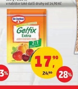 Sypká směs na přípravu ovocných džemů a marmelád Dr. Oetker 25 g