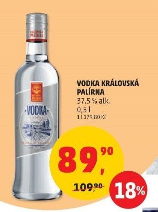 Vodka Královská Palírna