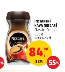 INSTANTNÍ KÁVA NESCAFÉ
