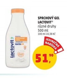 Sprchový gel Lactovit