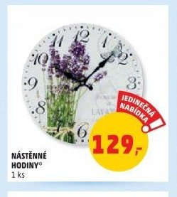 NÁSTĚNÉ HODINY