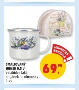 SMALTOVANÝ HRNEK 0,5 L