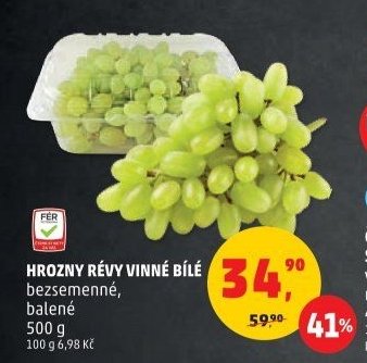 HROZNY RÉVY VINNÉ BÍLÉ