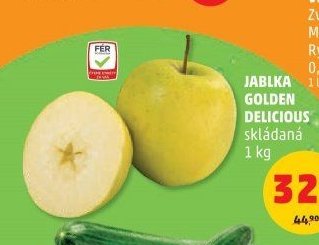 JABLKA GOLDEN DELICIOUS