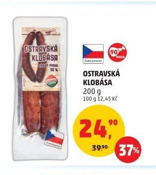 OSTRAVSKÁ KLOBÁSA