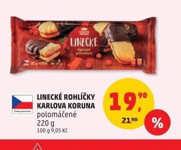 LINECKÉ ROHLÍČKY KARLOVA KORUNA
