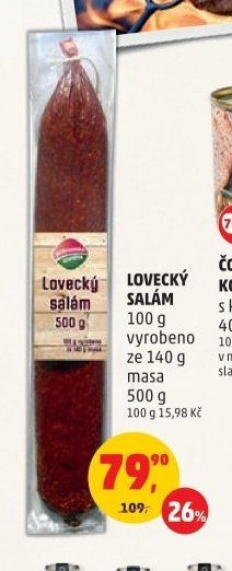 LOVECKÝ SALÁM 500 g