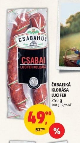 ČABAJSKÁ KLOBÁSA LUCIFER
