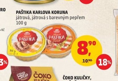 PAŠTIKA KARLOVA KORUNA