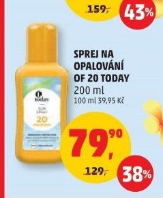 SPREJ NA OPALOVÁNÍ OF 20 TODAY