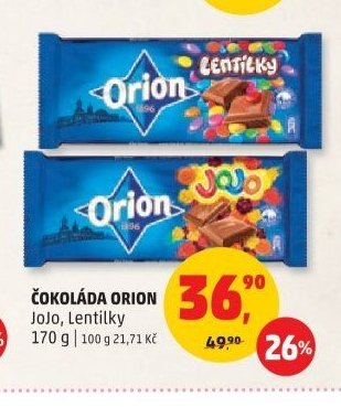 Čokoláda Orion
