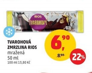 Tvarohová zmrzlina Rios