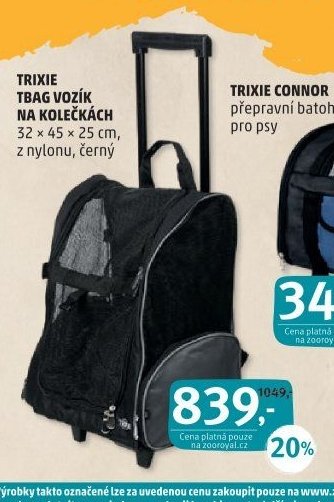 TRIXIE TBAG VOZÍK NA KOLEČKÁCH