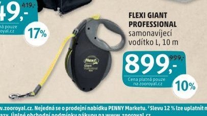 FLEXI GIANT PROFESSIONAL samonavíjecí vodítko L, 10 m