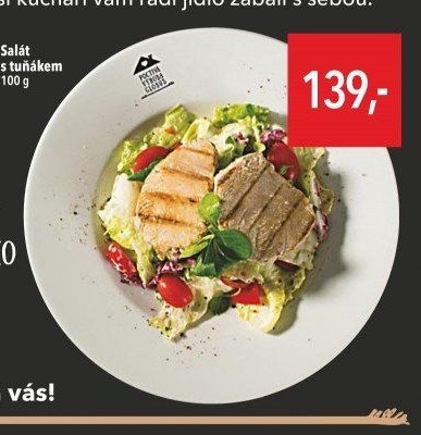 Salát s tuňákem 100 g