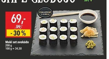 Maki set avokádo 200 g