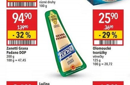 Zanetti Grana Padano DOP