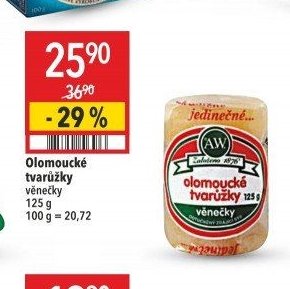 Olomoucké tvarůžky věnečky