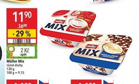 Müller Mix různé druhy