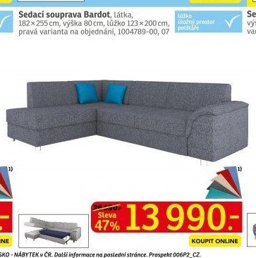Sedací souprava Bardot - ASKO akcniletaky.com